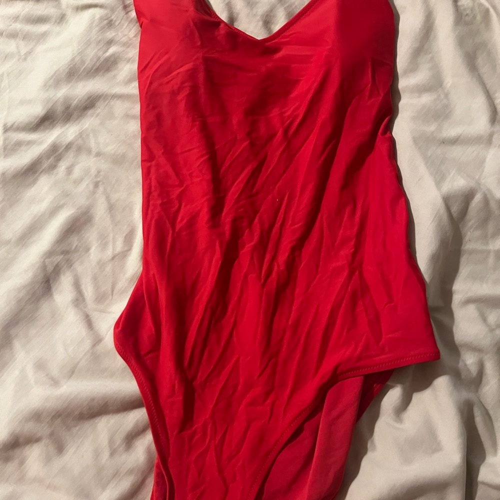 Red Aerie one piece swimsuit